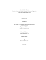 A Postal Card to Chicago:  The Role of Law, the National Army, and the Roots of Progressive  Labor Policy in the Pullman Strike