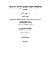 Quantitative Detection and Discrimination of Pathogenic Mycobacteria Using LATE-PCR and Lights-On/Lights-Off Probes