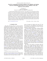 Search for nonpointing and delayed photons in the diphoton and missing transverse momentum final state in 8¾TeV p p collisions at the LHC using the ATLAS detector