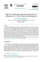 High- E T  isolated-photon plus jets production in  pp  collisions at s = 8 ¾ TeV with the ATLAS detector