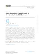 Search for resonances in diphoton events at  s√=13s=13 TeV with the ATLAS detector