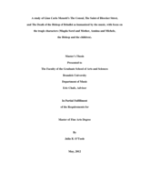A study of Gian Carlo Menotti’s The Consul, The Saint of Bleecker Street, and The Death of the Bishop of Brindisi as humanized by the music, with focus on the tragic characters (Magda Sorel and Mother, Annina and Michele, the Bishop and the children).