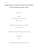 Superfluous Injury: Case study analysis of attacks against healthcare  workers and facilities with explosive weapons