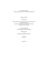 The Invisible Partner: Jewish Sex Manuals and Jacob Emden's Mitat Kesef