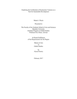 Exploring the Certification of Ecotourism Ventures as a  Tool for Sustainable Development