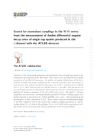 Search for anomalous couplings in the Wtb vertex from the measurement of double differential angular decay rates of single top quarks produced in the t-channel with the ATLAS detector