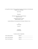 Evolving Public Attitudes: The Rise and Fall of Compulsory Sterilization of the Intellectually Disabled in the United States