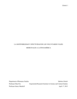 La sostenibilidad y efectividad de los voluntarios viajes medicinales a Latinoamérica