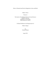 Effects of Detached and Positive Reappraisal on Gaze and Mood
