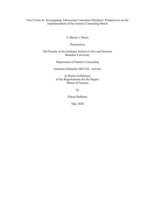 Two Cycles In: Investigating Admissions Committee Members’ Perspectives on the Implementation of the Genetic Counseling Match