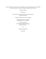 Should All Patients with Breast Cancer be Offered Genetic Testing? Reactions to the ASBrS Consensus Guideline on Genetic Testing for Hereditary Breast Cancer