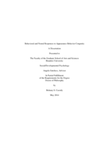 Behavioral and Neural Responses to Appearance-Behavior Congruity