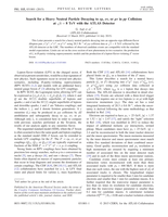 Search for a Heavy Neutral Particle Decaying to e mu, e tau, or mu tau in pp Collisions at root s=8 TeV with the ATLAS Detector