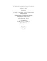 The Falsity of the Consequent in Contrastive Conditionals