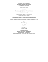 Encounters with Development: Navigating Universals and Frictions in South Africa and Uganda