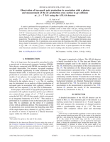 Observation of top-quark pair production in association with a photon and measurement of the t t À _ production cross section in p p collisions at s = 7 TeV using the ATLAS detector