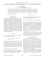 Search for excited leptons in proton-proton collisions at root s=7 TeV with the ATLAS detector