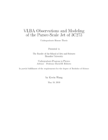 VLBA Observations and Modeling of the Parsec-Scale Jet of 3C273