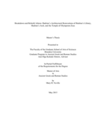 Breakdown and Rebuild Athens: Hadrian’s Architectural Renovations of Hadrian’s Library, Hadrian’s Arch, and the Temple of Olympeion Zeus