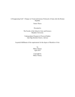 A Disappearing God?: Changes in Visual and Literary Portrayals of Janus after the Roman Republic