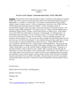 Overview of the Tsimane' Amazonian Panel Study (TAPS)