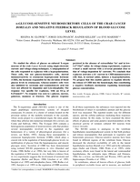 D-glucose-sensitive neurosecretory cells of the crab Cancer borealis and negative feedback regulation of blood glucose level