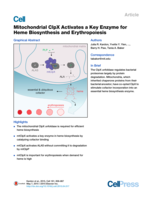 Mitochondrial ClpX Activates a Key Enzyme for Heme Biosynthesis and Erythropoiesis