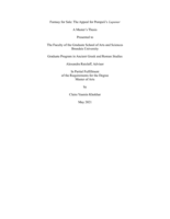 Fantasy for Sale: The Appeal for Pompeii's Lupanar