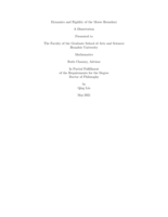 Dynamics and Rigidity of the Morse Boundary