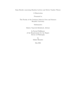 Some Results concerning Random Lattices and Metric Number Theory