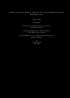 Analysis of Attractor Basins in Finite Size Networks of Randomly Connected Firing-Rate Units