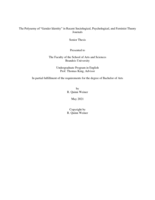 The Polysemy of "Gender Identity" in Recent Sociological, Psychological, and Feminist Theory Journals