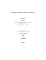 Exploring and Characterizing the Interaction of RadA and RadD