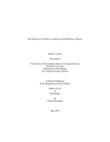 The Influence of Narrative Content on Self-Reference Memory