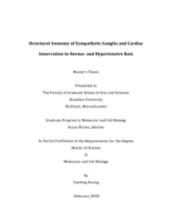 Structural Anatomy of Sympathetic Ganglia and Cardiac Innervation in Normo- and Hypertensive Rats