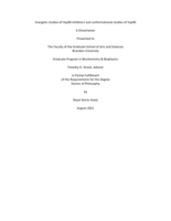 Energetic studies of Hsp90 inhibitors and conformational studies of Hsp90