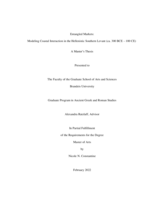 Entangled Markets: Modeling Coastal Interaction in the Hellenistic Southern Levant (3rd century BCE - 1st century CE)