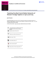 Tweeting the Jihad: Social Media Networks of Western Foreign Fighters in Syria and Iraq