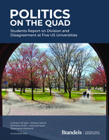 Politics on the Quad: Students Report on Division and Disagreement at Five US Universities