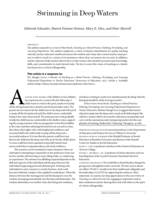 Swimming in Deep Waters