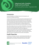 Fatherhood with a Disability: Health and Unmet Needs