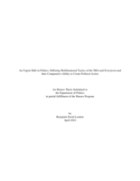 An Urgent Shift in Politics: Differing Mobilizational Tactics of the NRA and Everytown and their Comparative Ability to Create Political Action