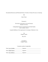 Decentralized Decisions and Preferential Policies: The Role of Chinese Provinces in Attracting FDI