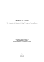 The Rose of Reason: The Dynamics of Alienation in Hegel's Project of Reconciliation