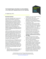 The Potential Impact of the Better Care Reconciliation Act on Home and Community-Based Services Spending Executive Summary