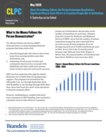 May 2020 Short-Term Money Follows the Person Extensions Resulted in a Significant Drop in State Efforts to Transition People Out of Institutions