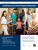 Coordinating Care for Duals Through Cal MediConnect