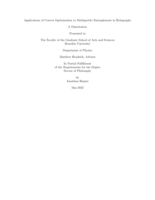 Applications of Convex Optimization to Multipartite Entanglement in Holography