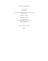 The Flight From Dependence