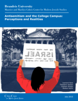 Antisemitism and the college campus: Perceptions and realities